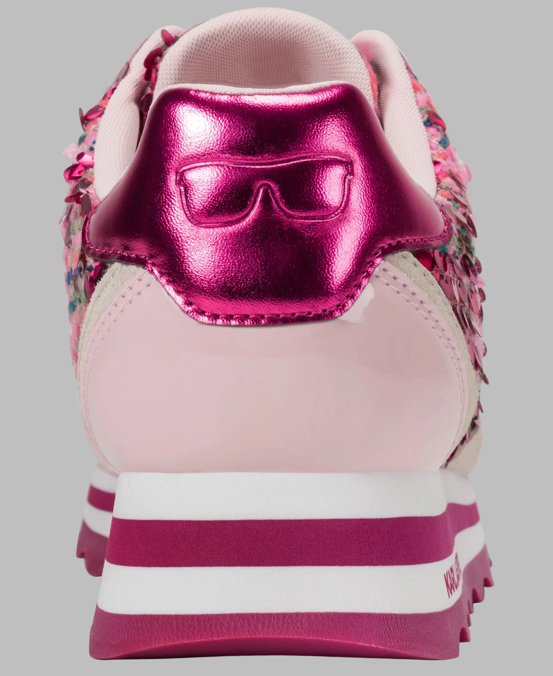 MEADE TWEED SEQUIN SNEAKER - Image 3