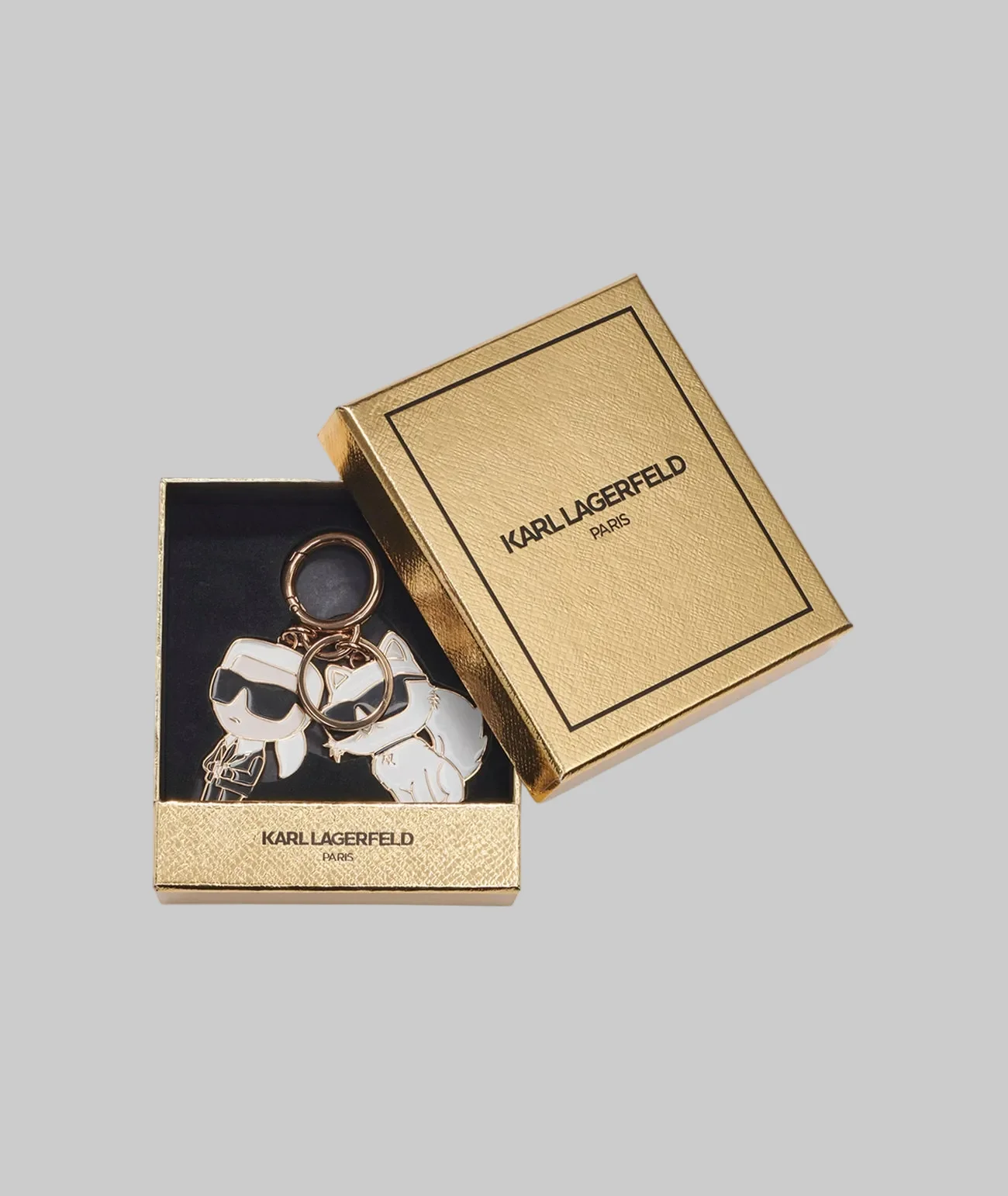 KARL & CHOUPETTE DUO BAG CHARM - Image 3