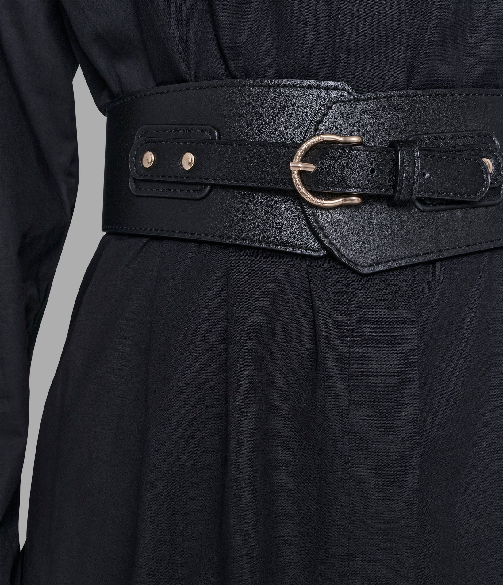 BELTED POPLIN SHIRT - Image 5