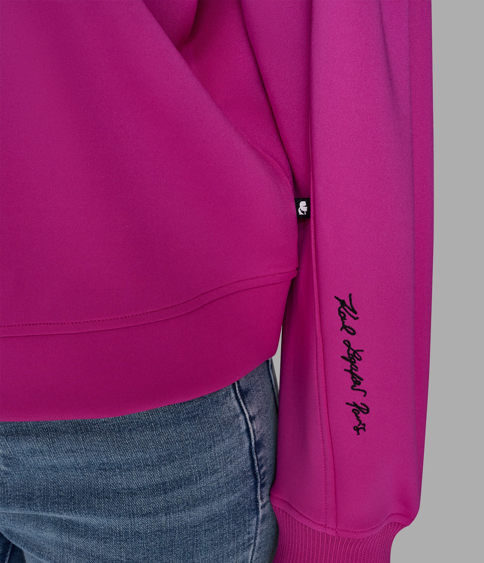 RHINESTONE TRIM SWEATSHIRT - Image 5