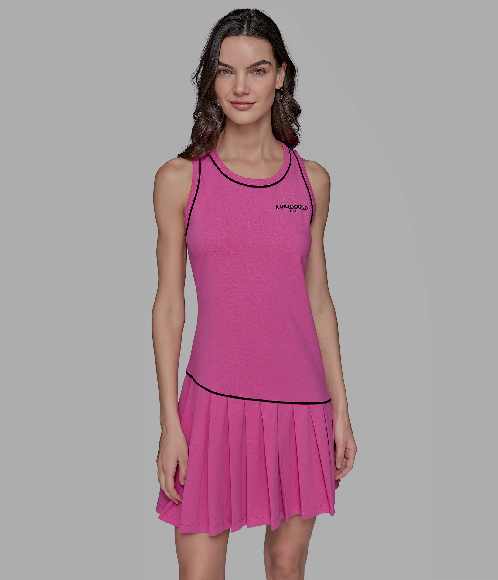 PLEATED TENNIS DRESS - Image 3