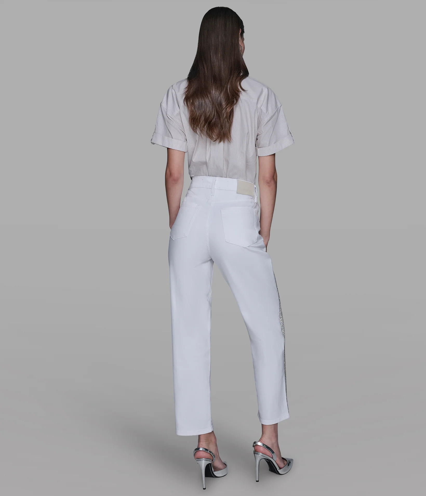 RHINESTONE TRIM JEAN - Image 5