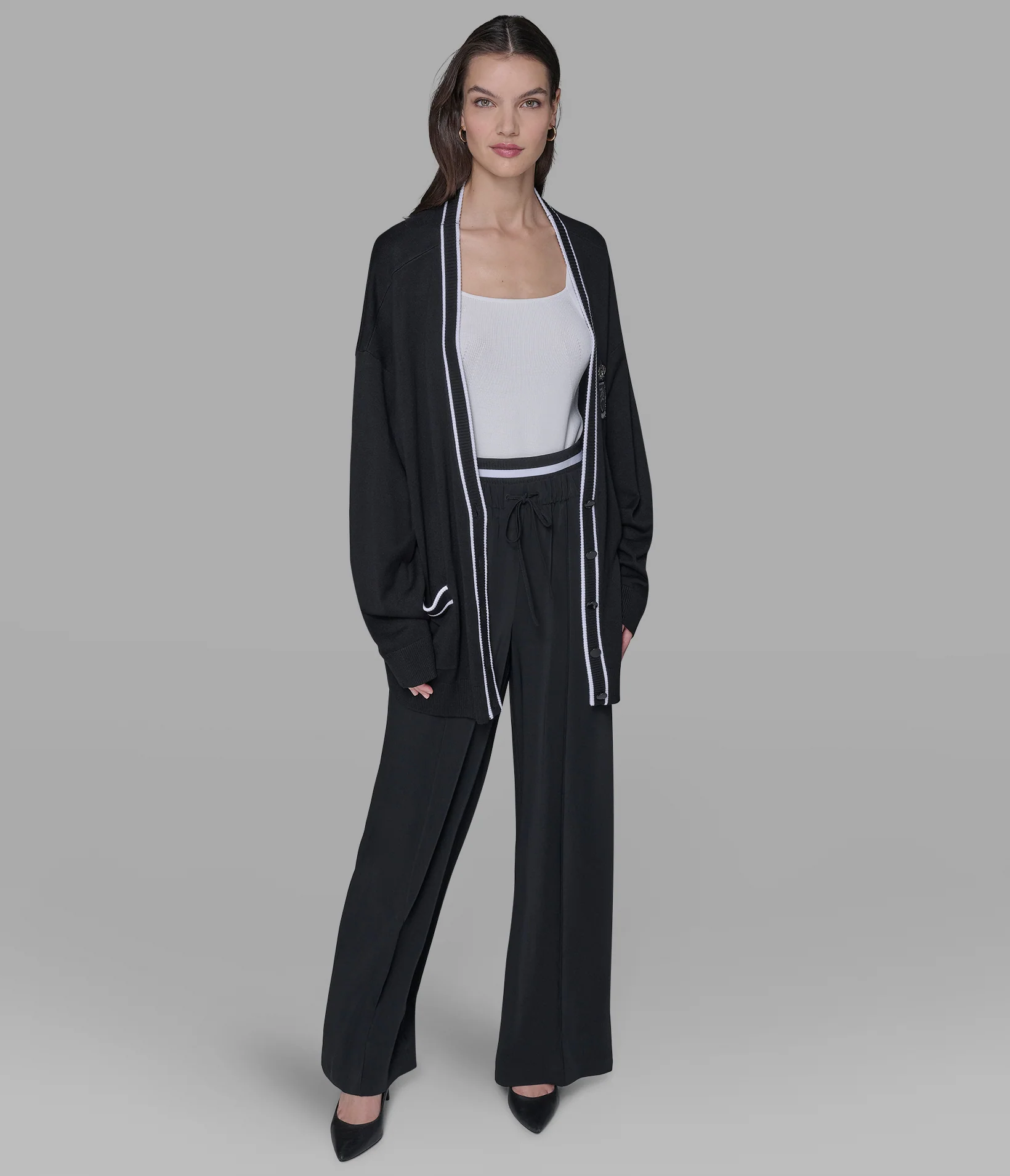 VARSITY CARDIGAN WITH PATCH - Image 3