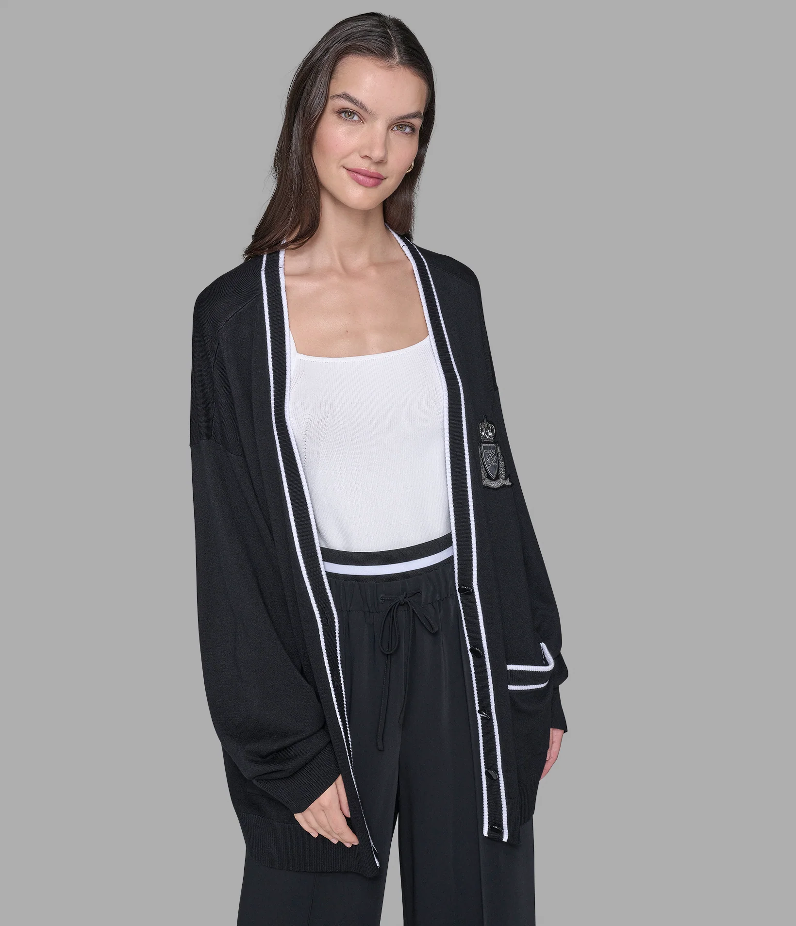 VARSITY CARDIGAN WITH PATCH - Image 5
