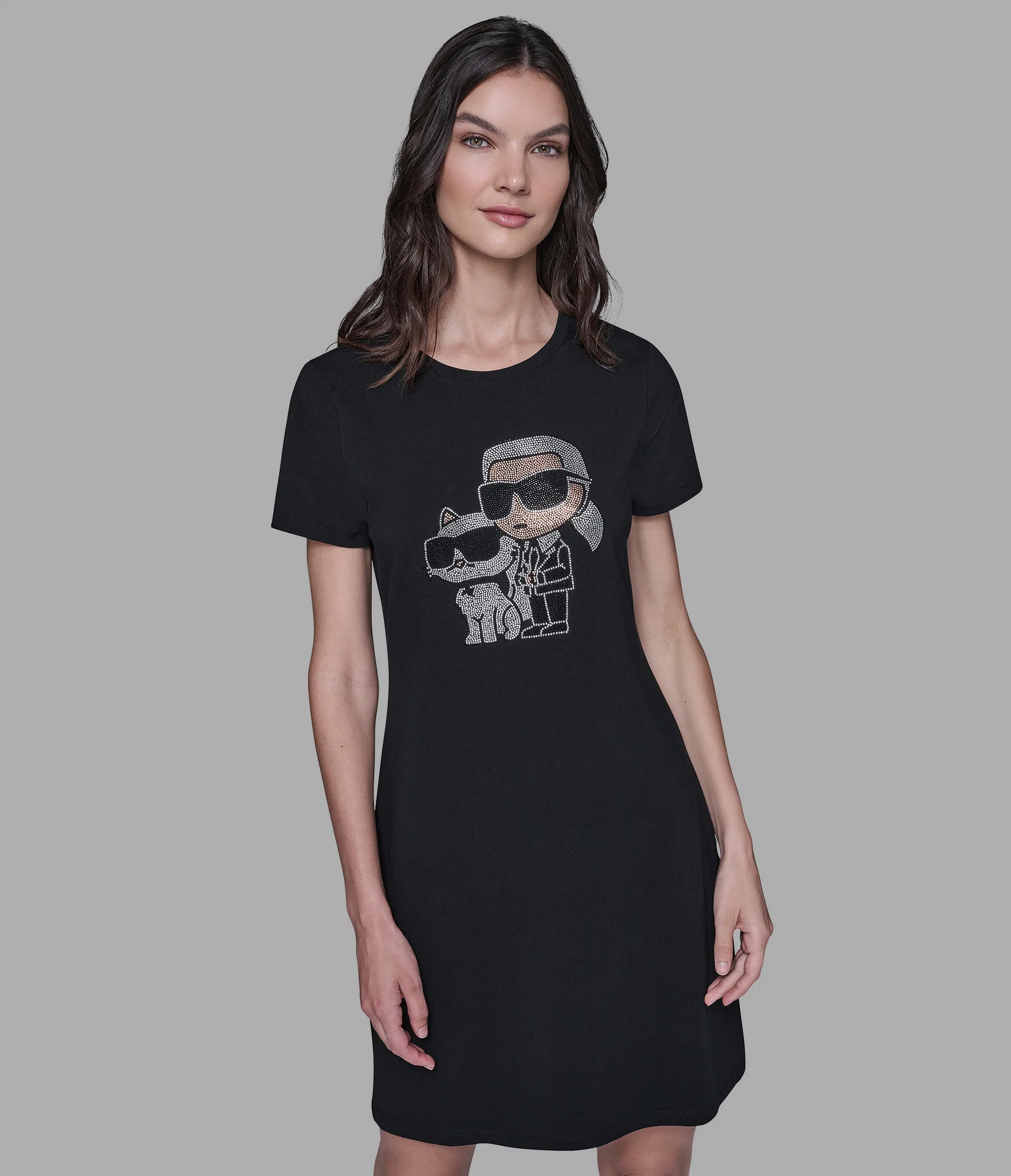 KARL DUO T-SHIRT DRESS