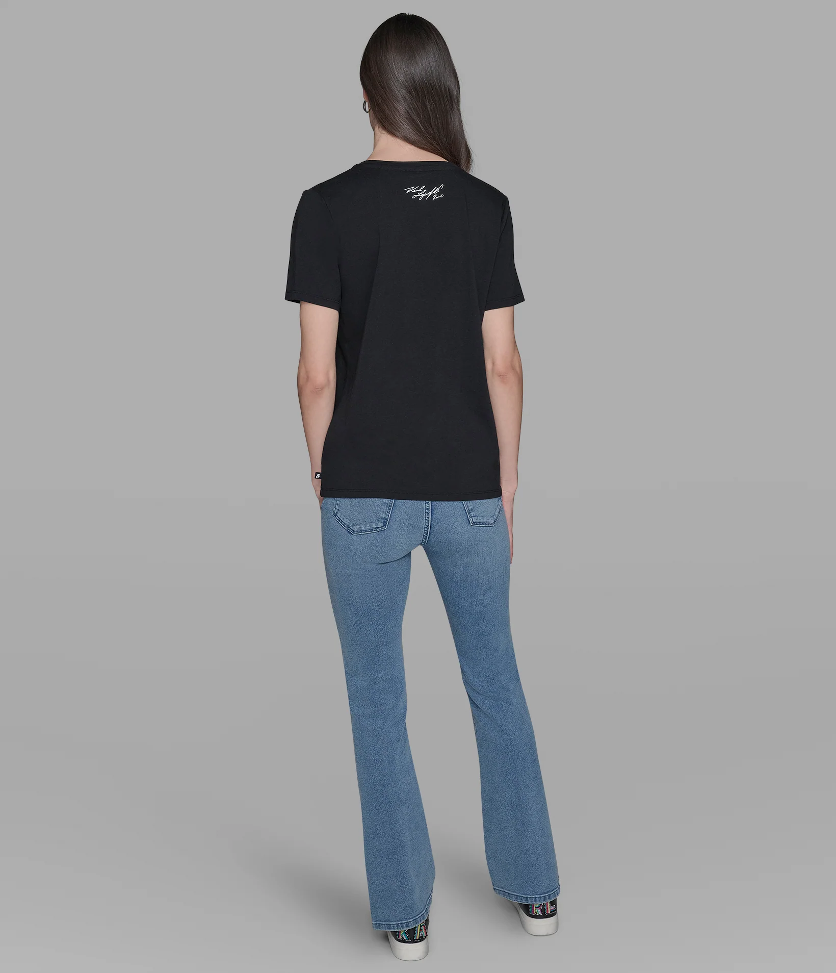CHOUPETTE SEQUIN LOGO TEE - Image 2