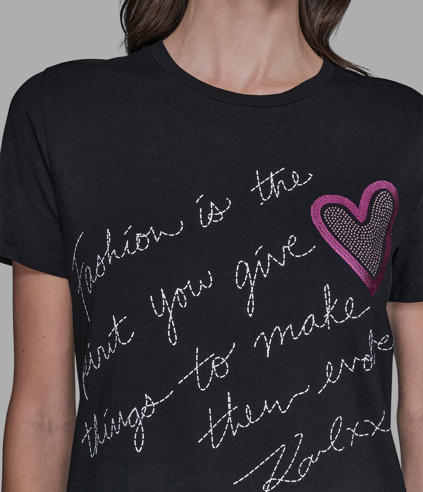 KARL QUOTE TEE - Image 4