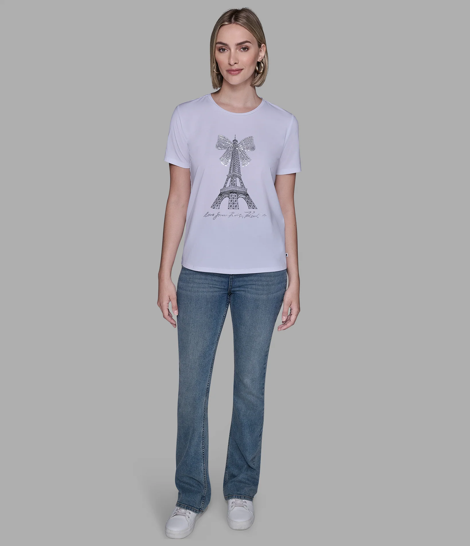 EIFFEL TOWER BOW TEE - Image 3