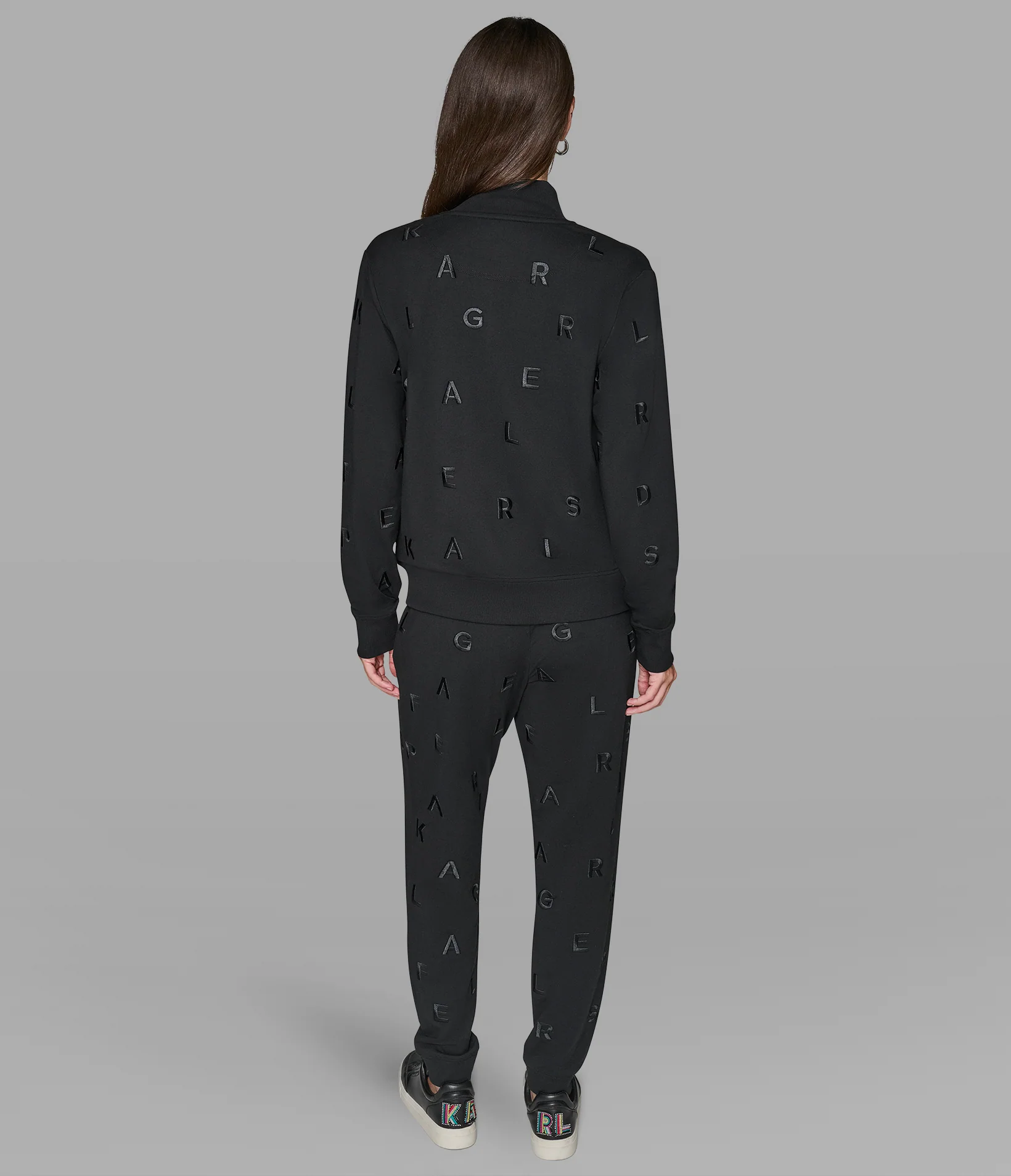 CO-ORD SCATTERED LOGO TRACK JACKET - Image 2