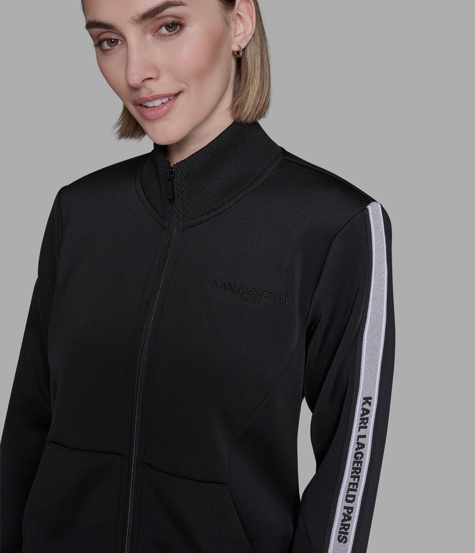 CO-ORD LOGO TAPE TRACK JACKET - Image 5