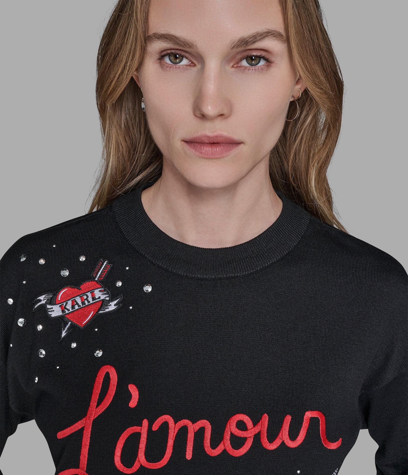 LAMOUR EMBELLISHED SWEATER - Image 5
