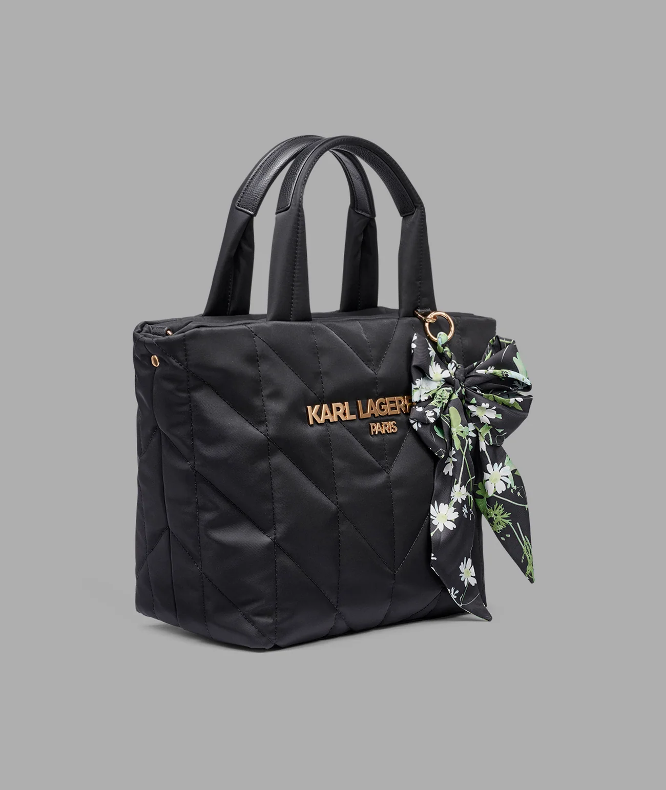 VOYAGE NYLON TOTE WITH BOW - Image 2