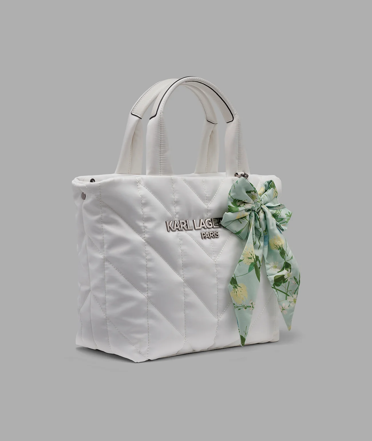 VOYAGE NYLON TOTE WITH BOW - Image 2