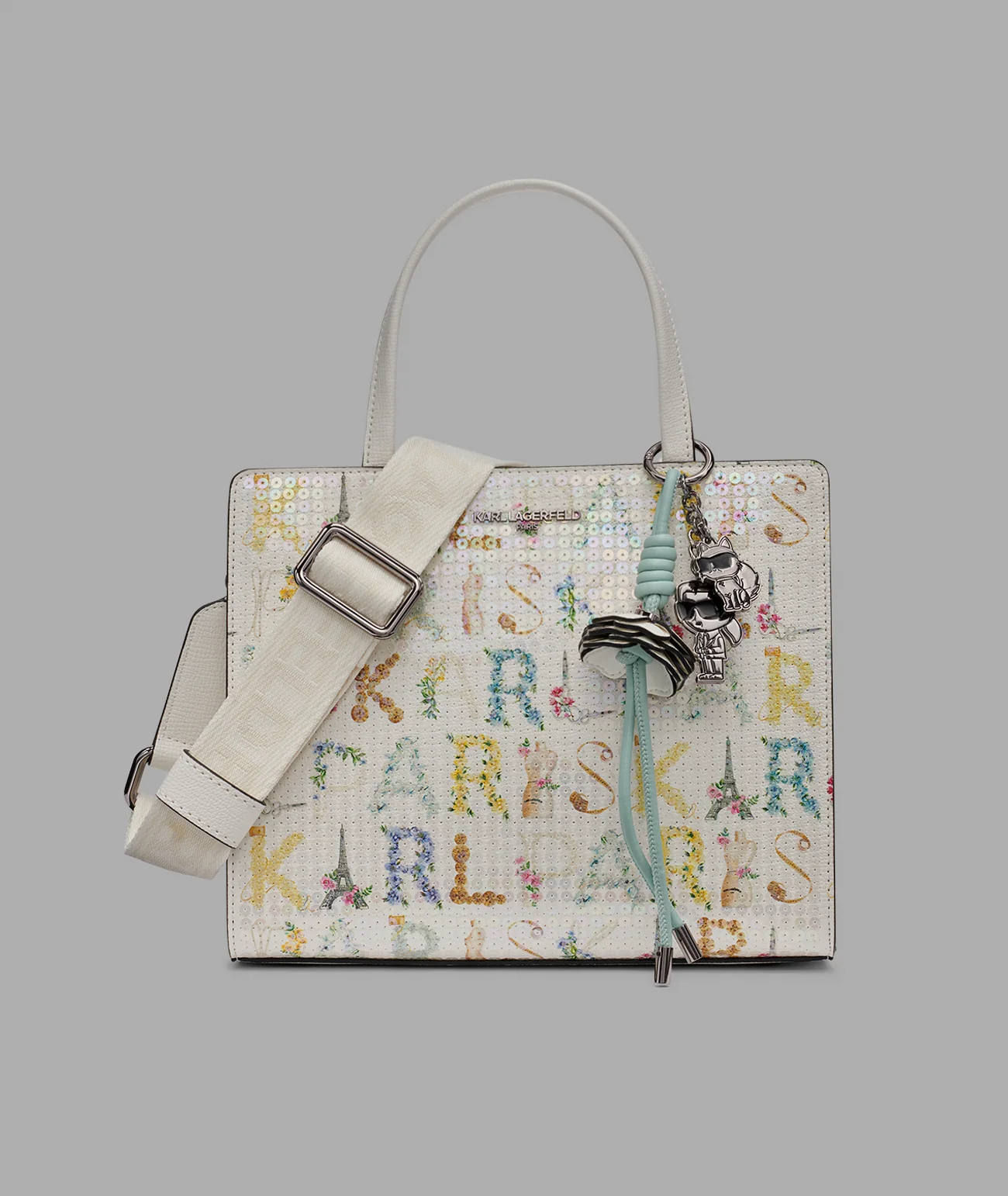 MAYBELLE SATCHEL WITH SEQUINS