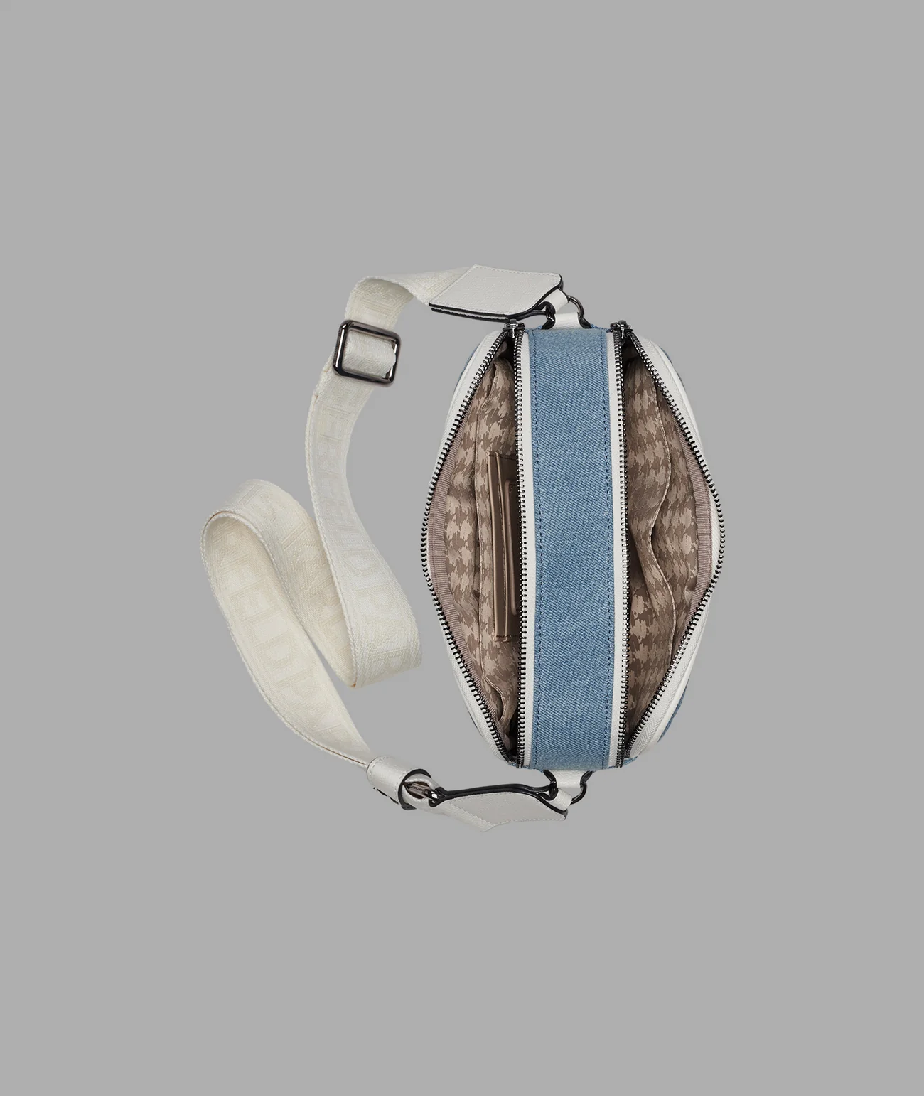 MAYBELLE DENIM CROSSBODY WITH PARIS PINS - Image 6