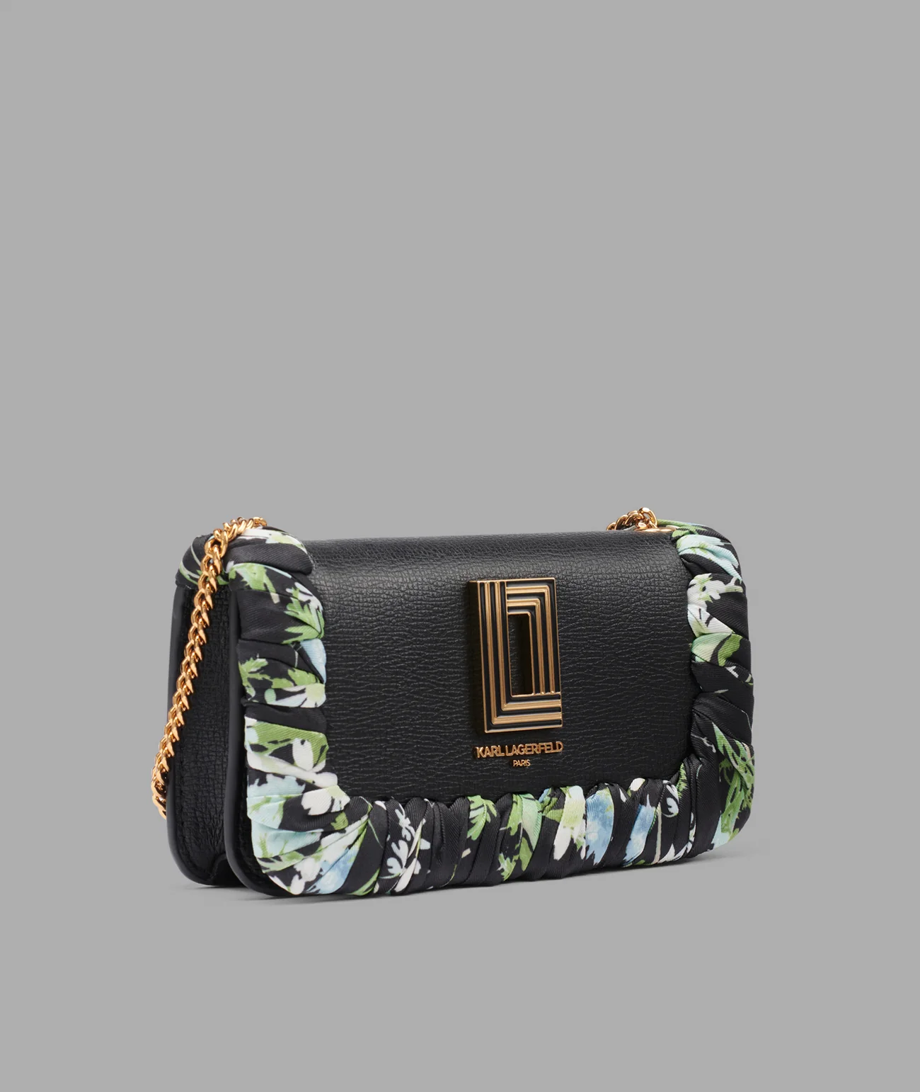 KOSETTE SHOULDER BAG WITH FLORAL SCARF - Image 2