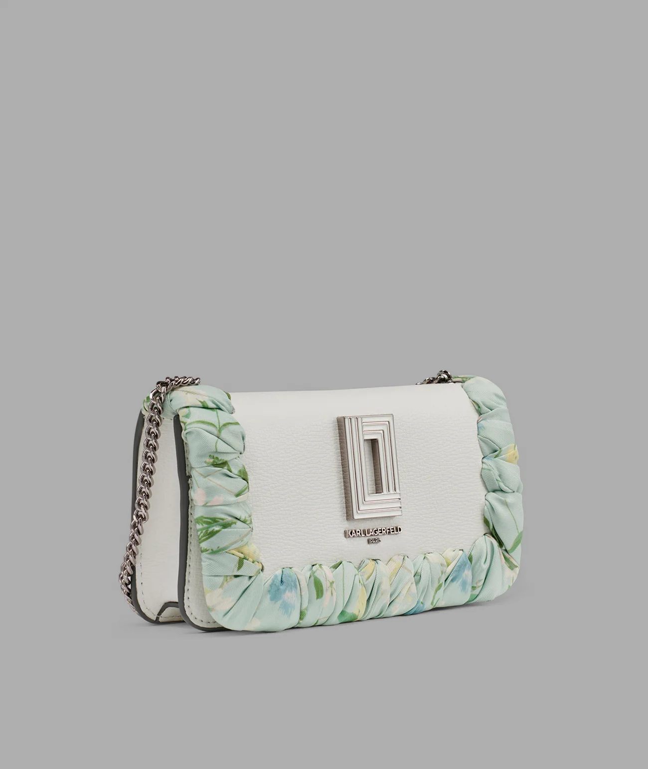 KOSETTE SHOULDER BAG WITH FLORAL SCARF - Image 2