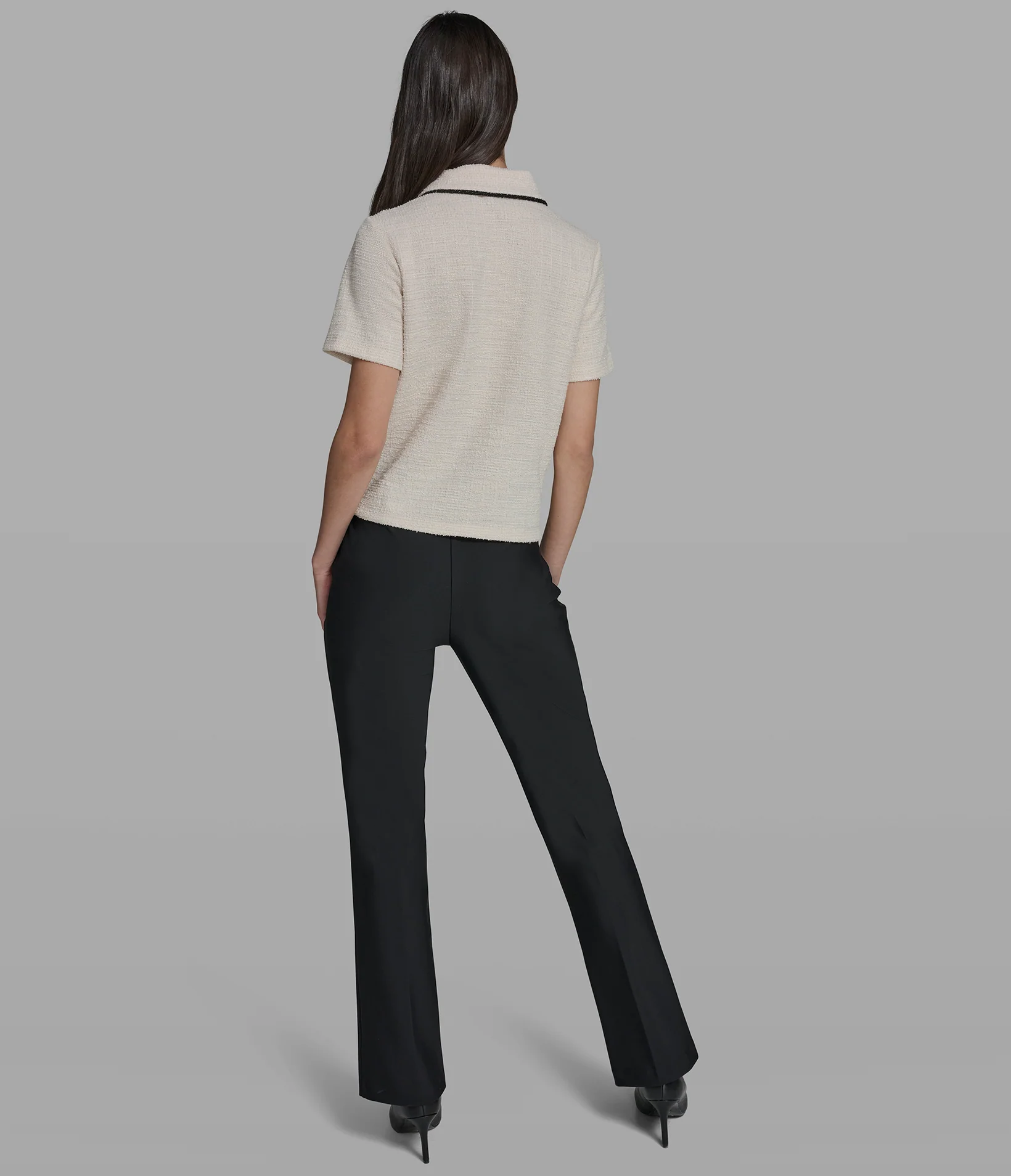 KNIT TWEED POLO - Image 5
