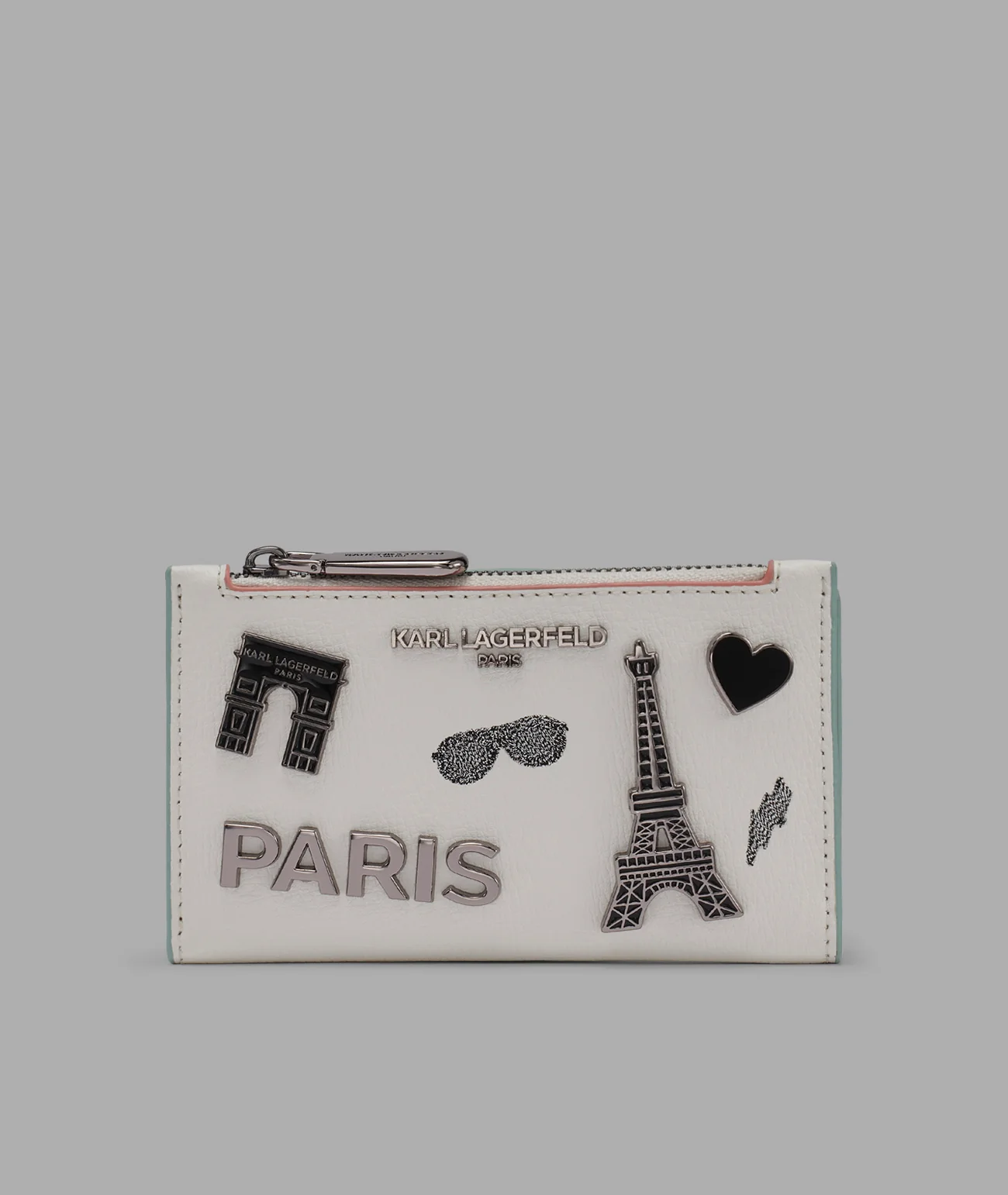 BI-FOLD CARD CASE WITH PINS