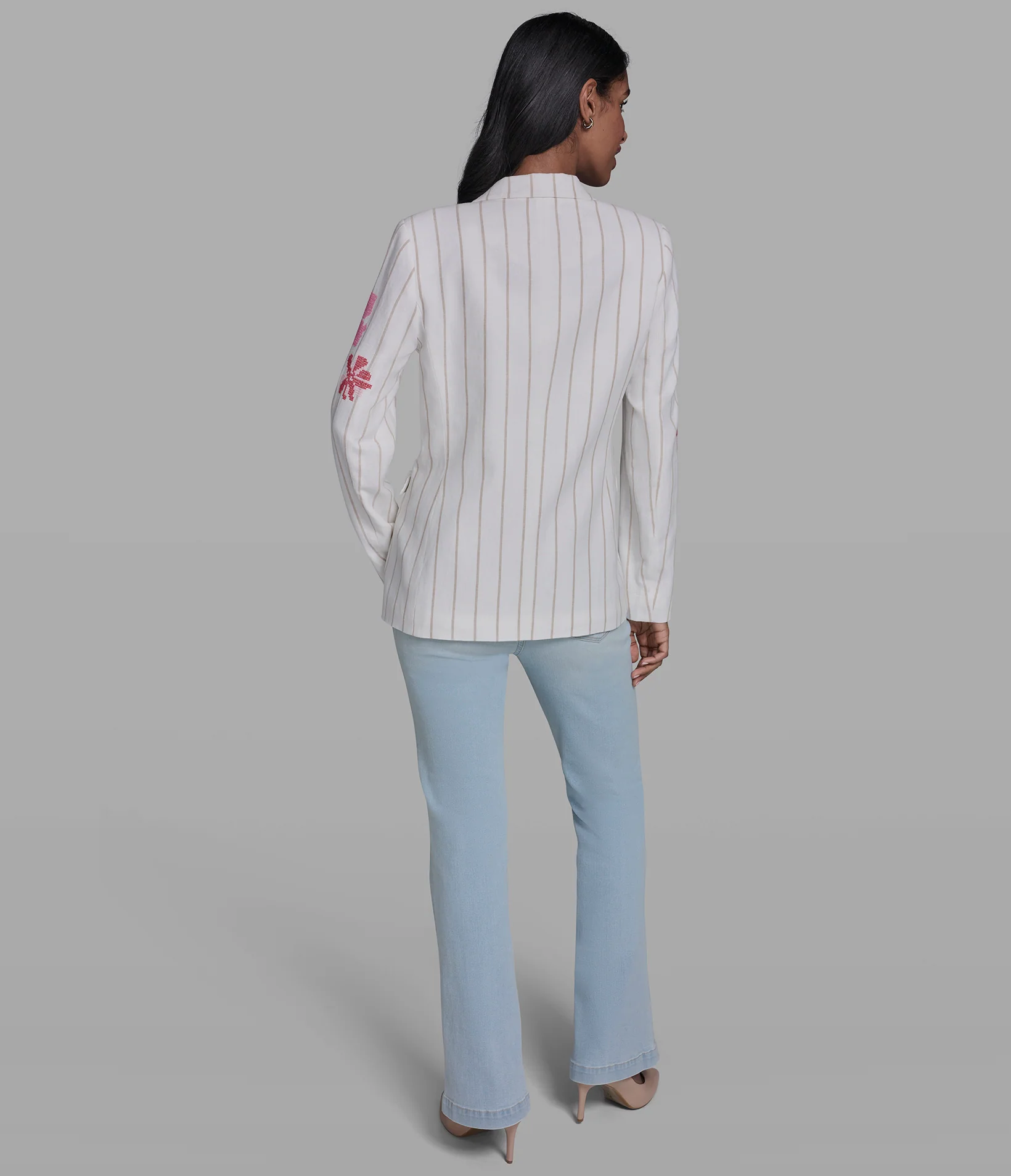 WHIMSY STRIPED BLAZER - Image 5