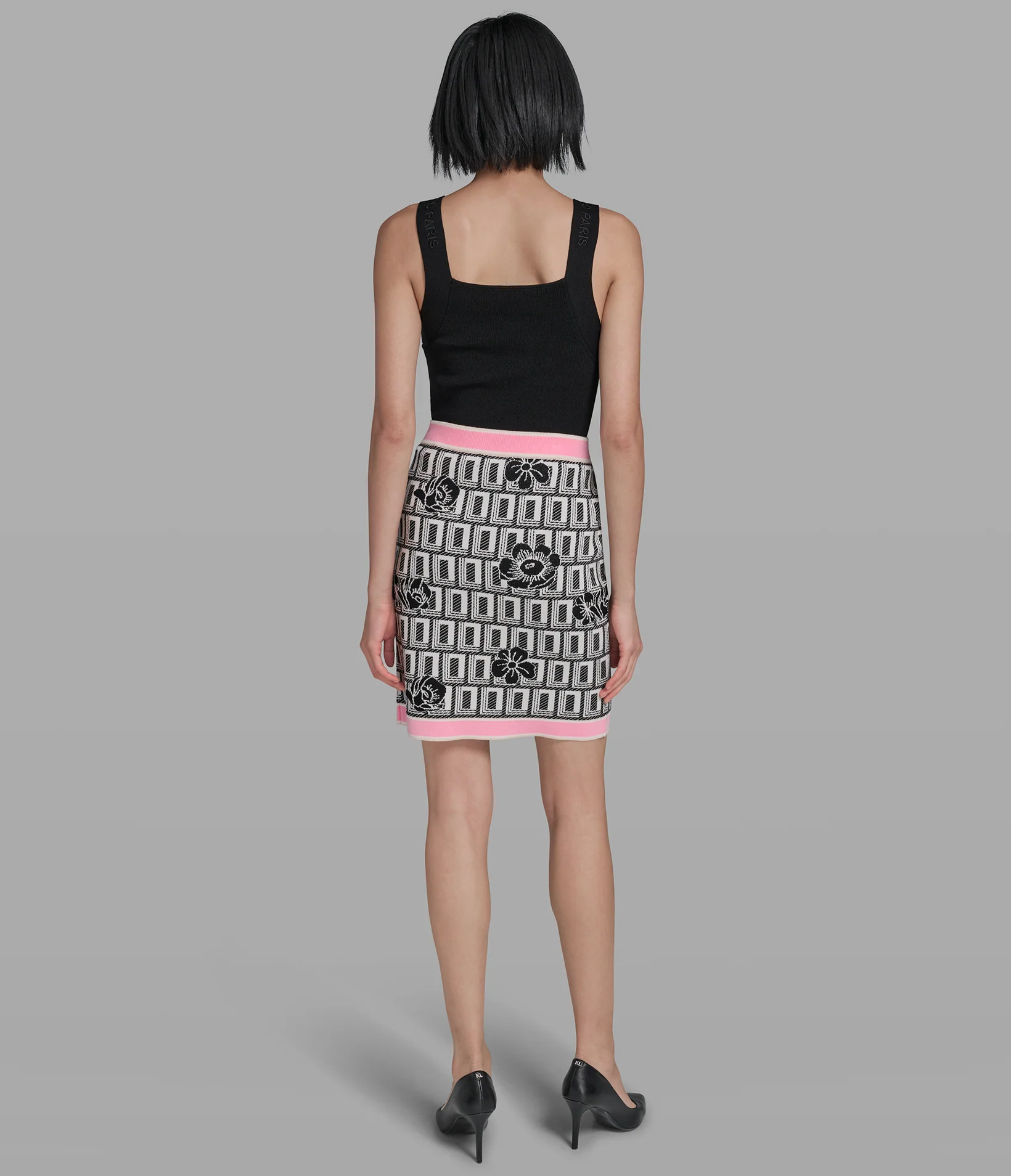 CO-ORD DOUBLE L SWEATER SKIRT - Image 7