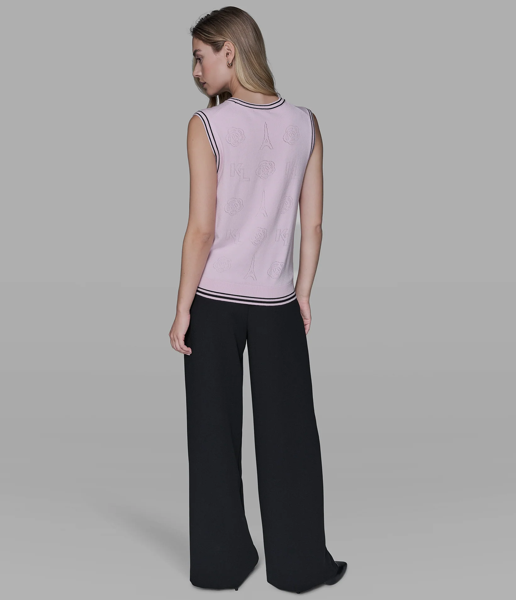 SLEEVELESS SWEATER SHELL - Image 6