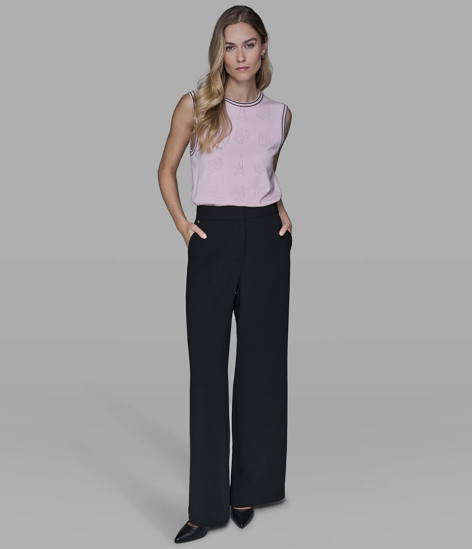 SLEEVELESS SWEATER SHELL - Image 7
