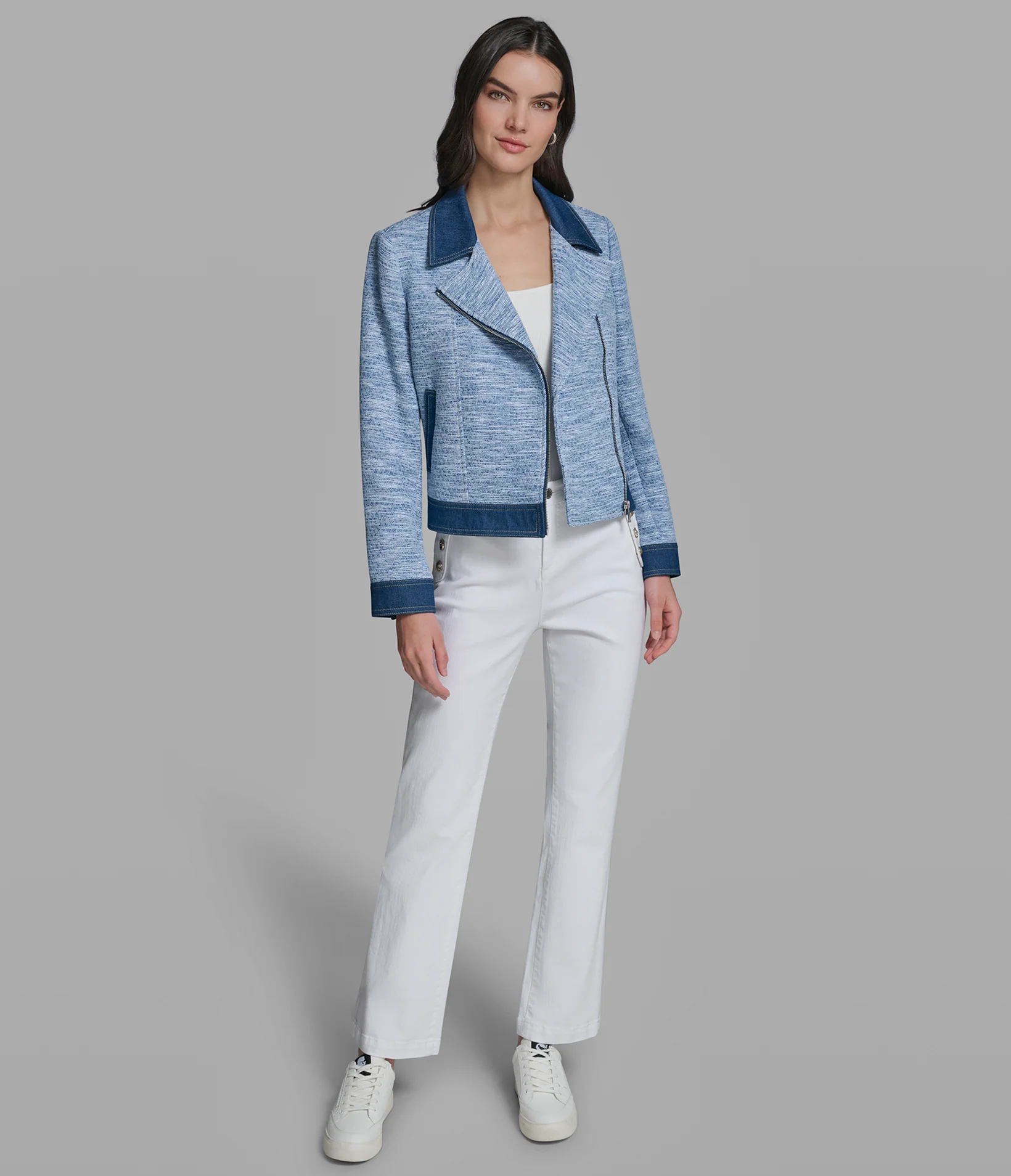 TWEED MOTO JACKET - Image 4
