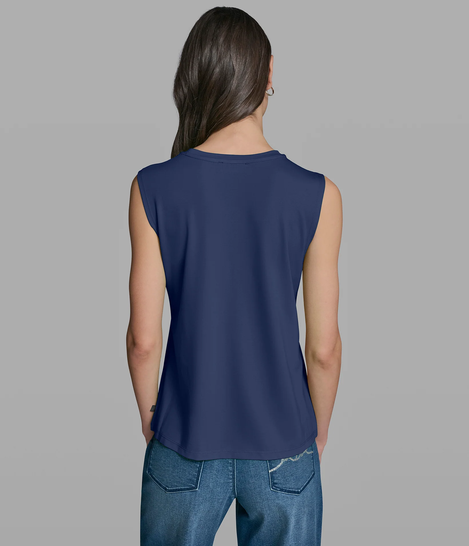 KARL EYELET KNIT TOP - Image 2