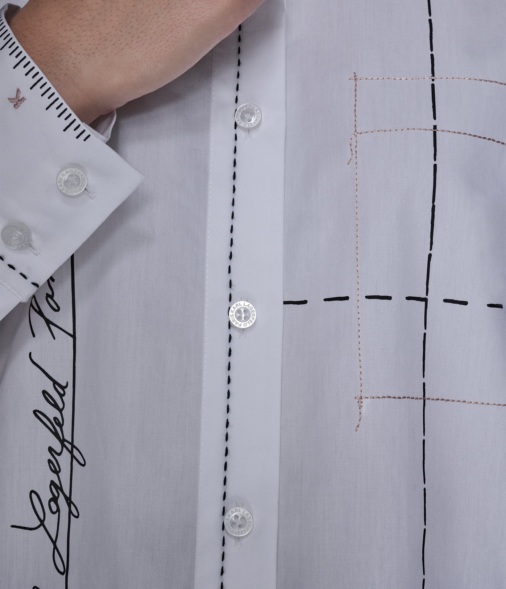 SEWING PATTERN POPLIN SHIRT - Image 7