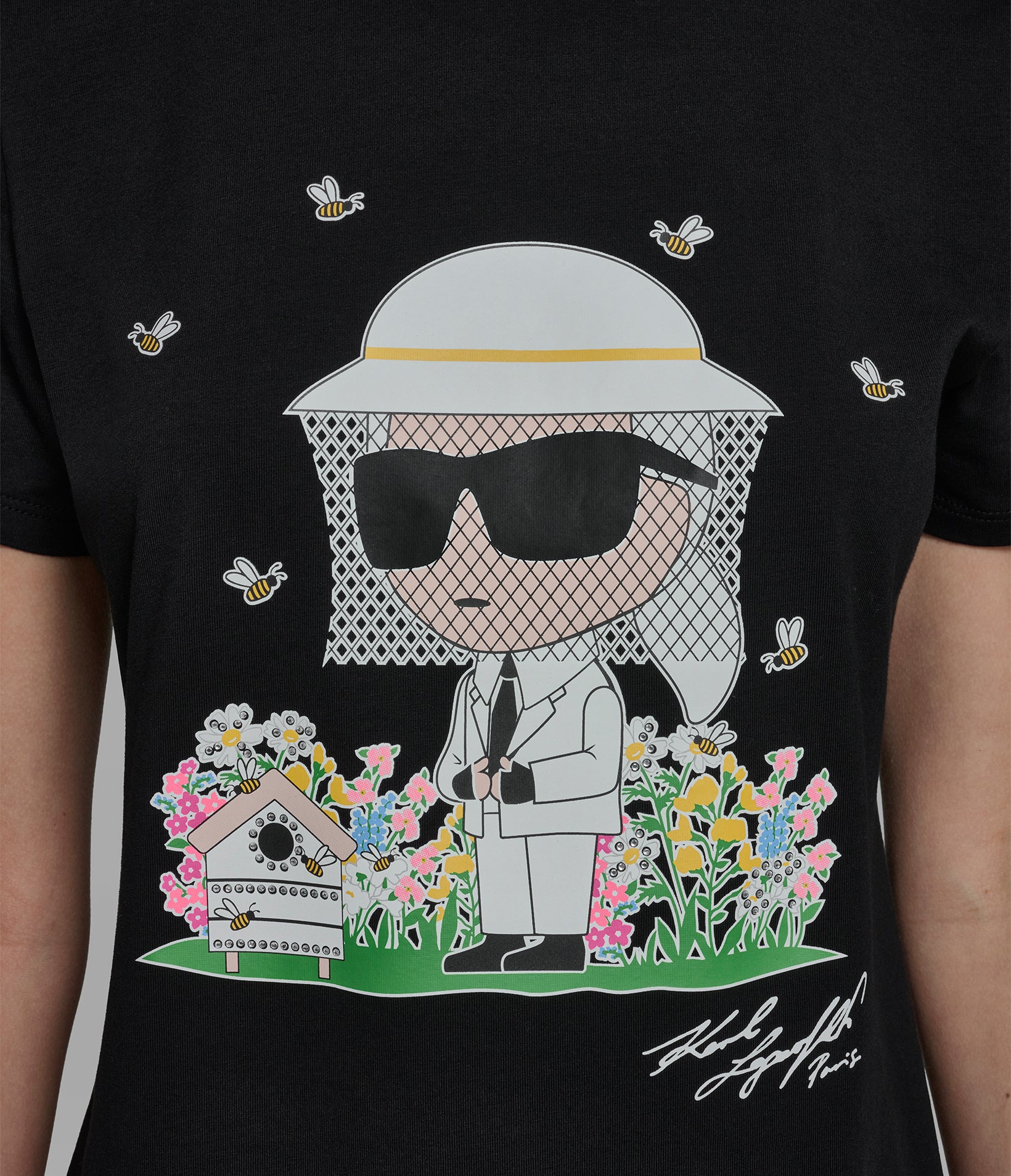 BEE KEEPER KARL LOGO TEE - Image 6