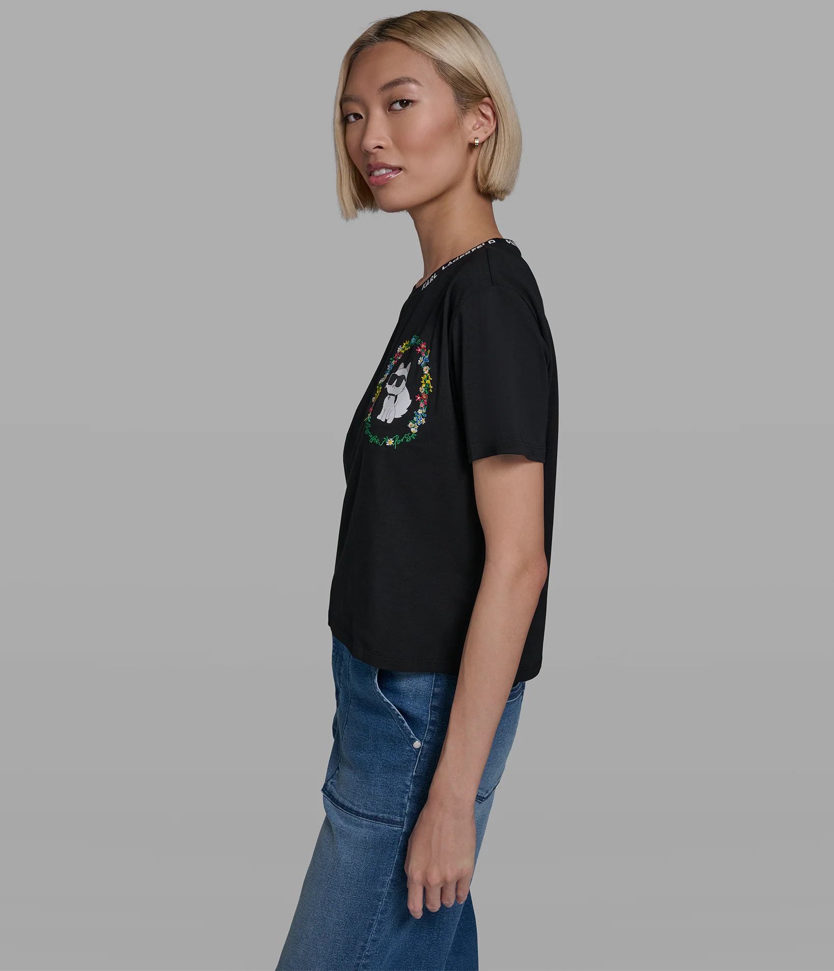 FLORAL FRAME CHOUPETTE TEE - Image 3