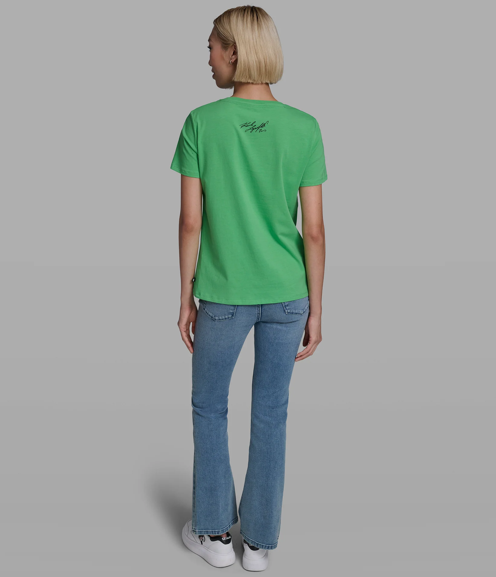 EMBELLISHED DUO OUTLINE TEE - Image 5