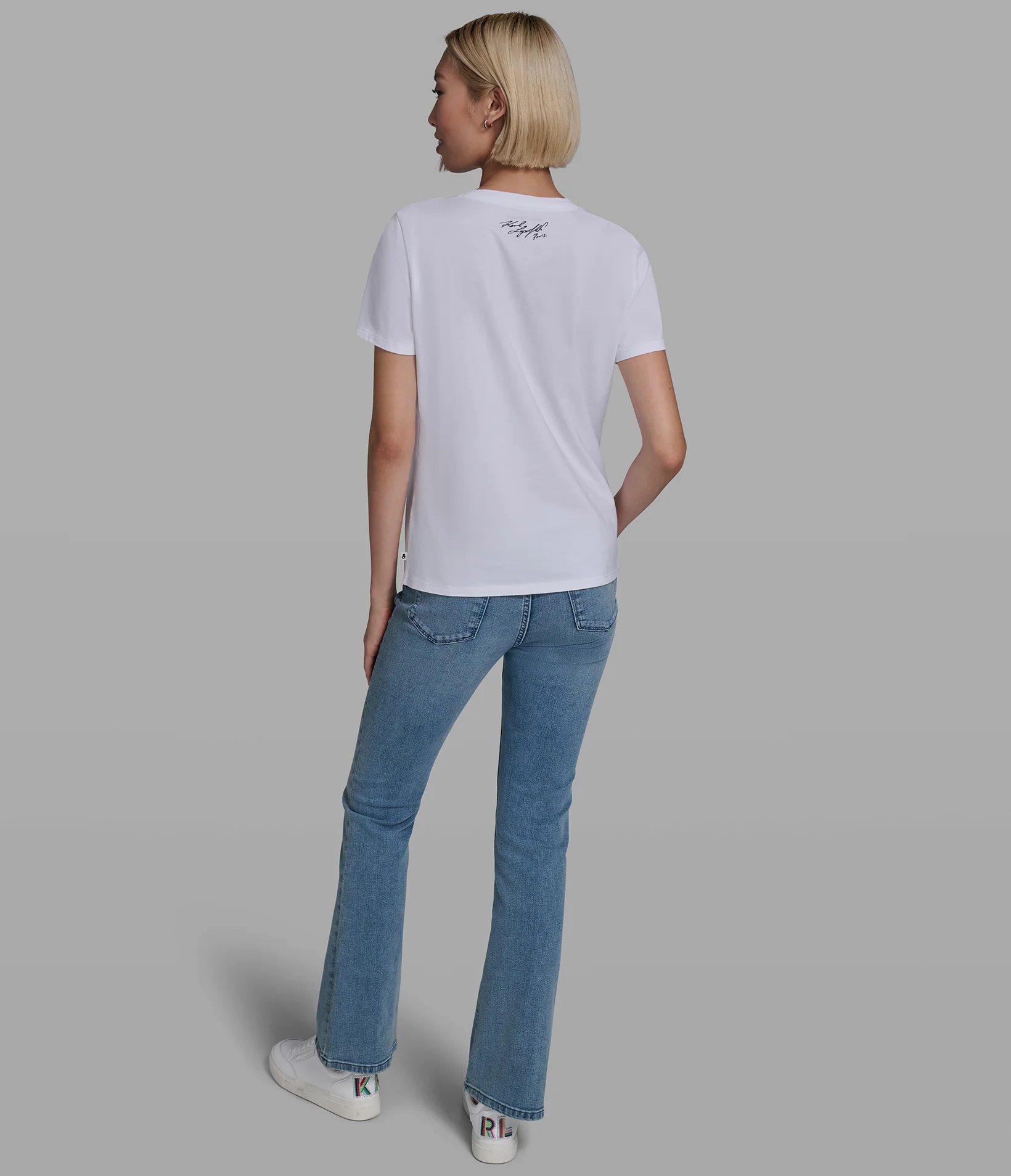 FLORAL QUOTE LOGO TEE - Image 5