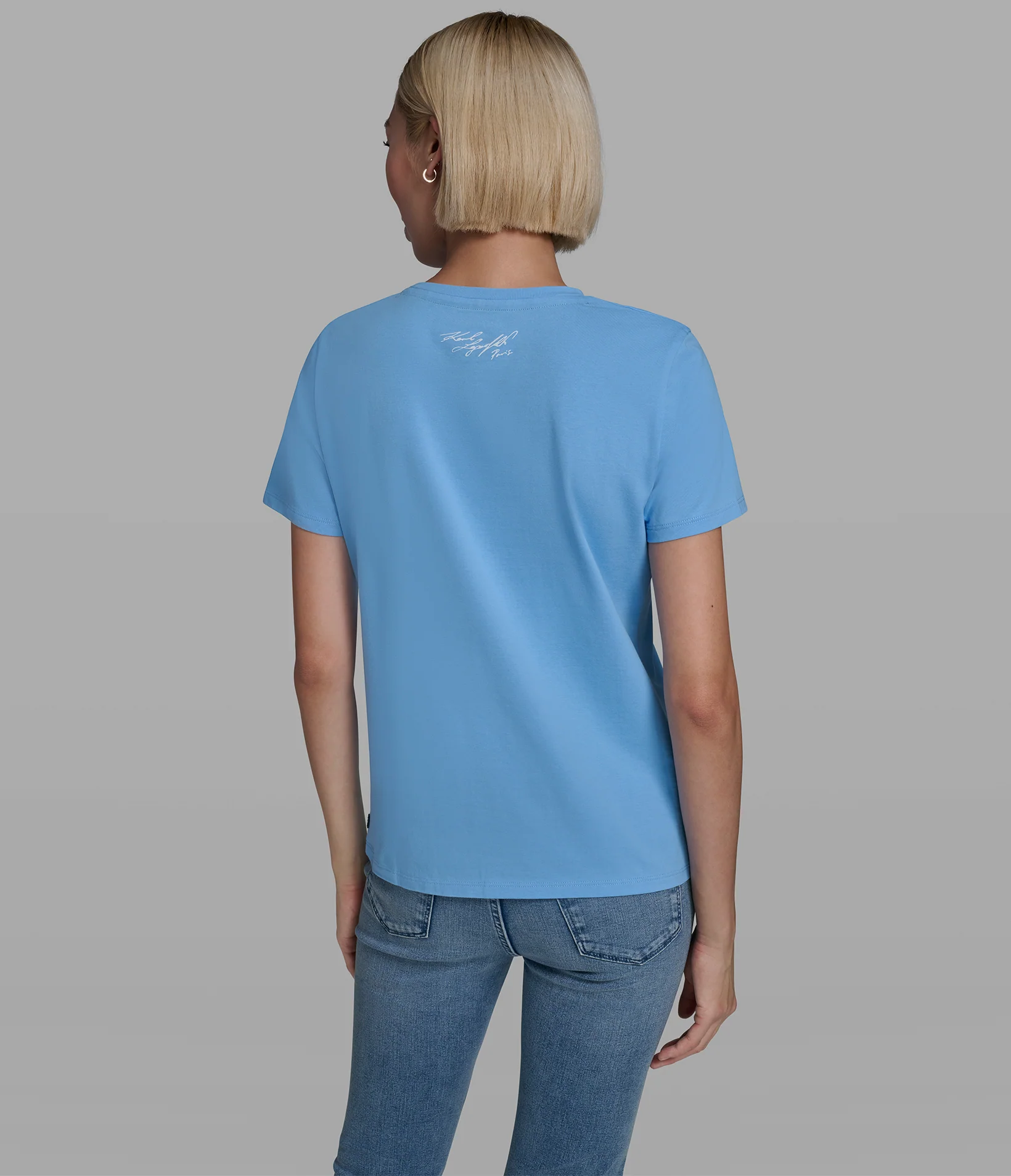 FLORAL HEART LOGO TEE - Image 2