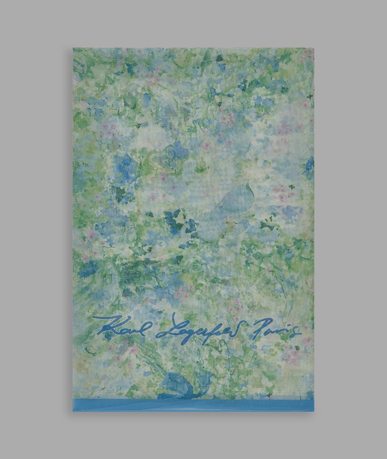 WATER COLOR GARDEN CHIFFON SCARF - Image 3