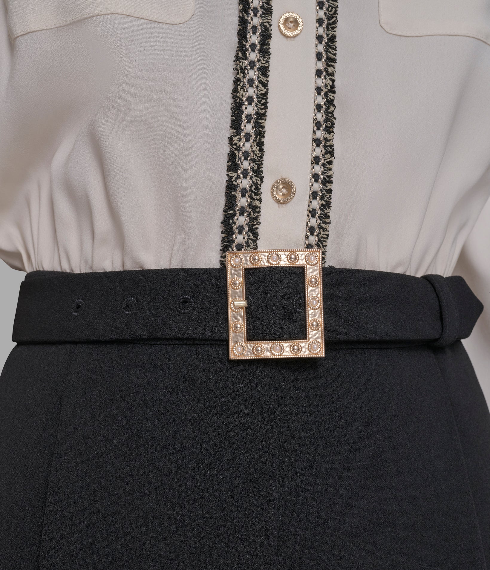 SCUBA CREPE WIDE-LEG JUMPSUIT - Image 6