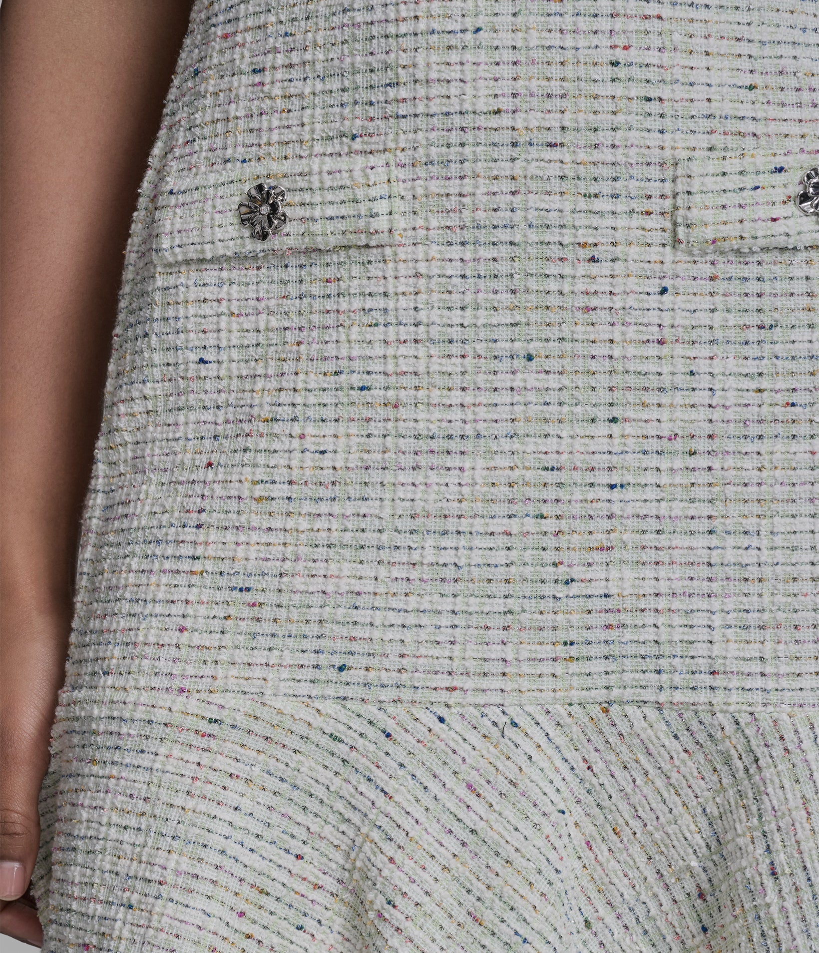 KNIT TWEED DRESS - Image 5