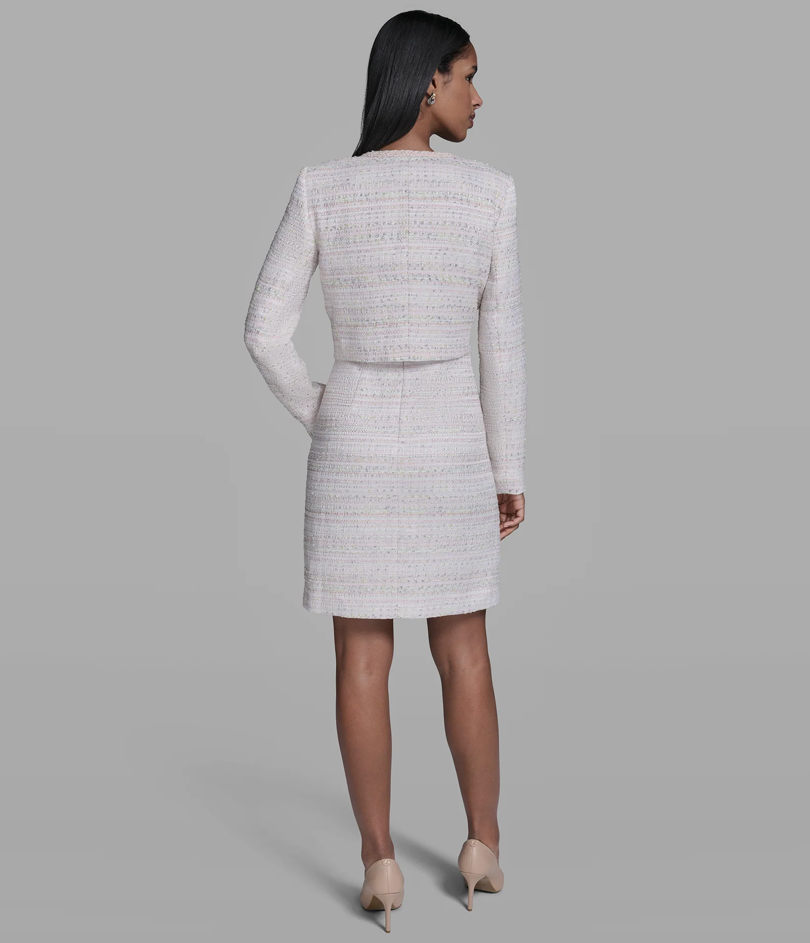 TWEED CO-ORD DRESS JACKET - Image 4