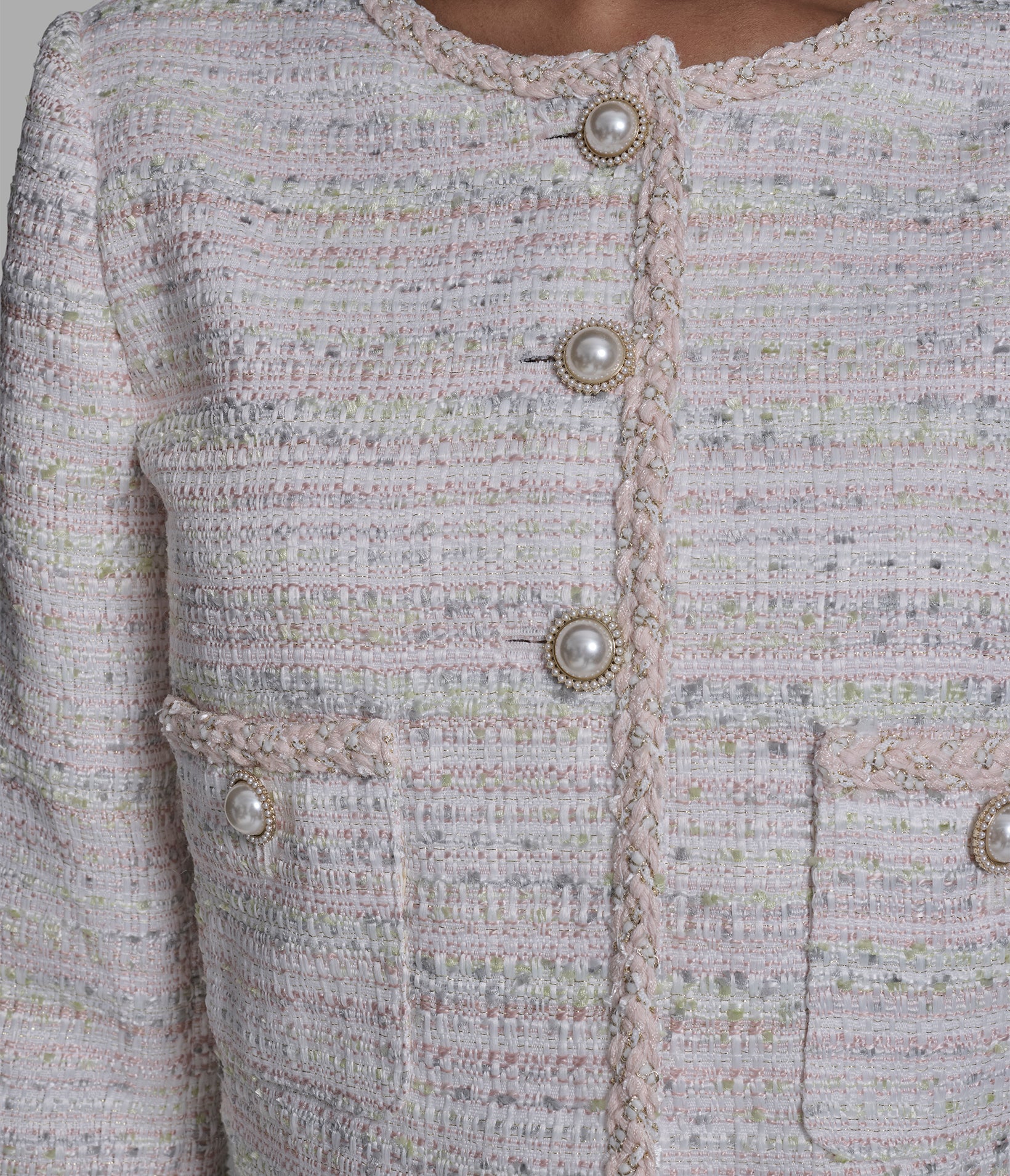 TWEED CO-ORD DRESS JACKET - Image 5