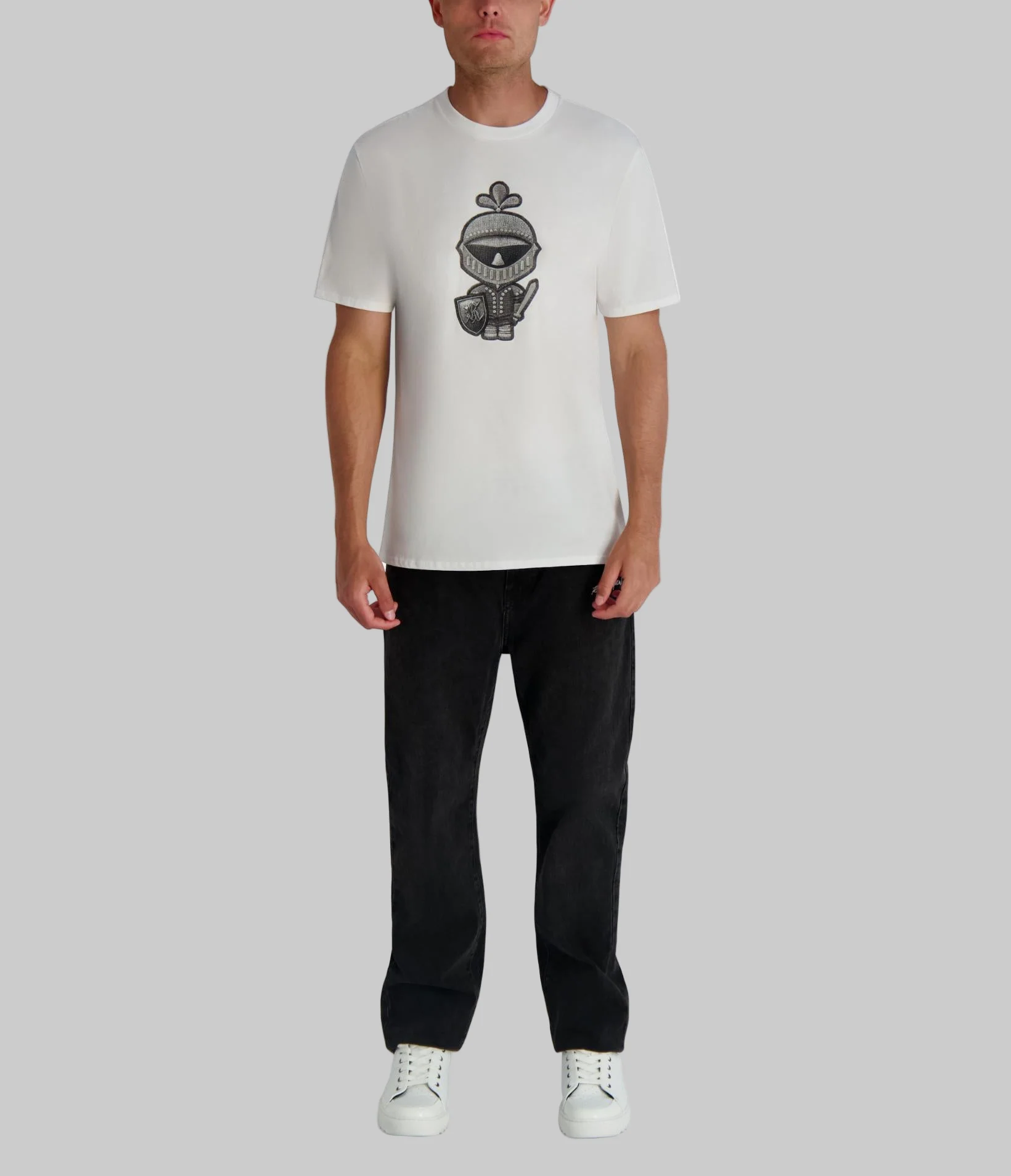 KARL ARMOUR EMBROIDERED TEE - Image 3
