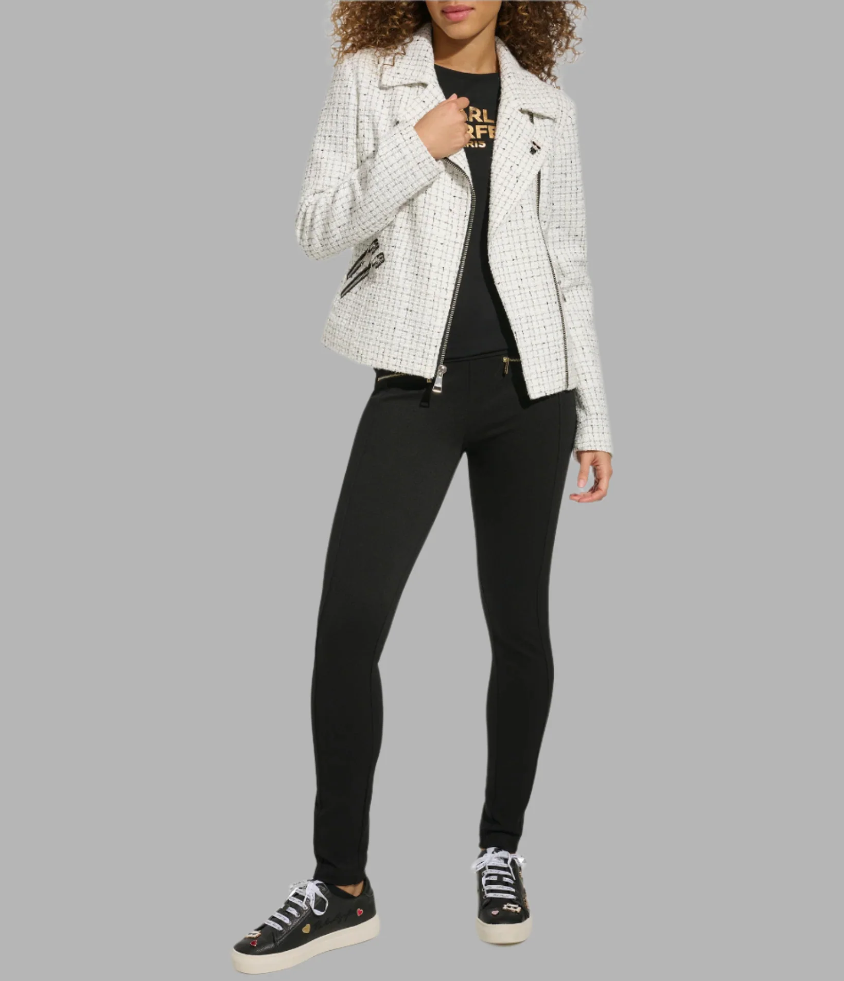 TWEED MOTO JACKET - Image 4