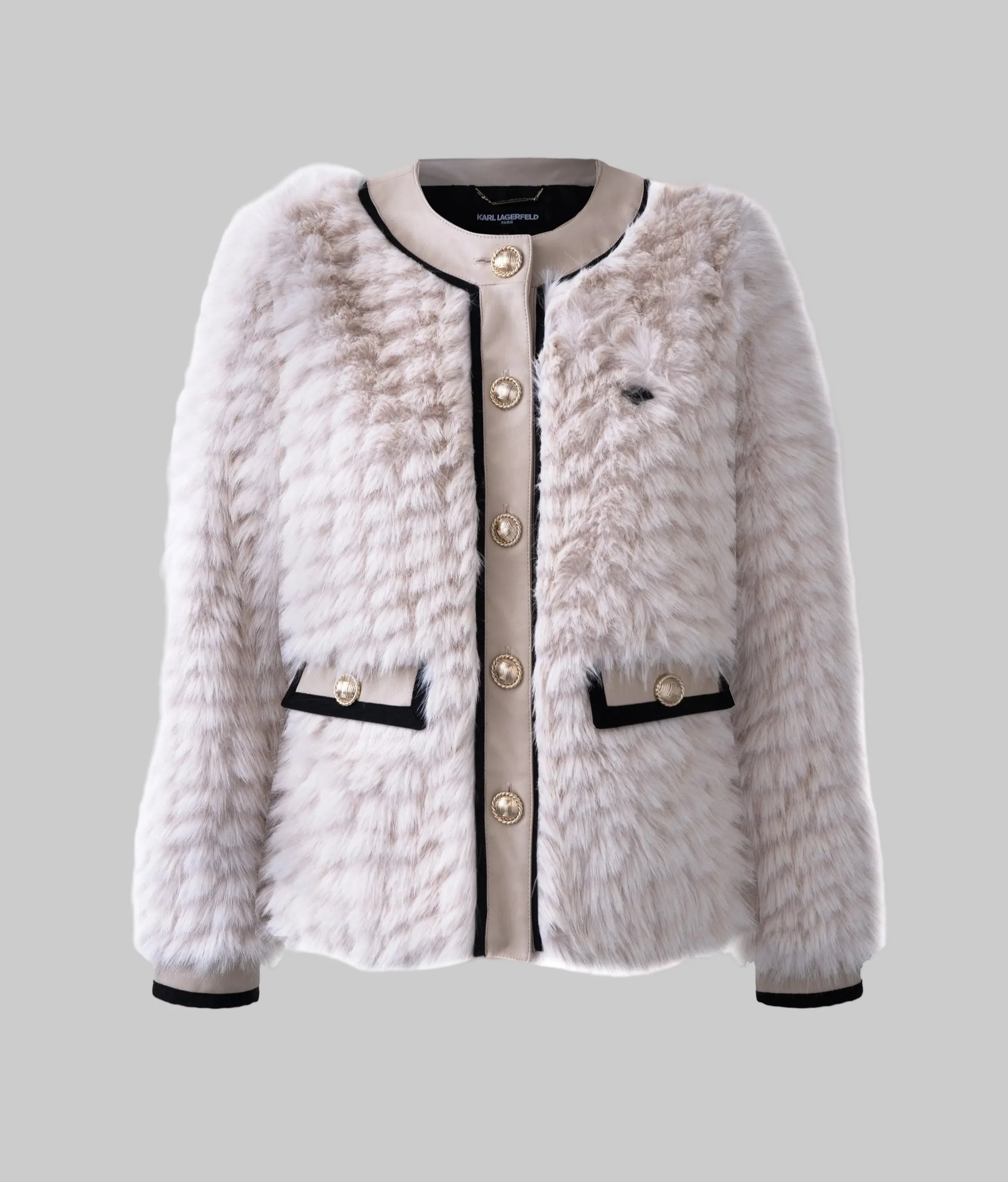FAUX FUR CARDIGAN JACKET - Image 8